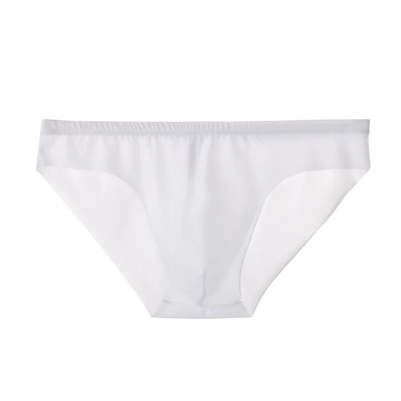 Men's Briefs One-piece Underwear Seamless Ice Silk Breathable Comfortable Seamless And Ultra-thin Underpants