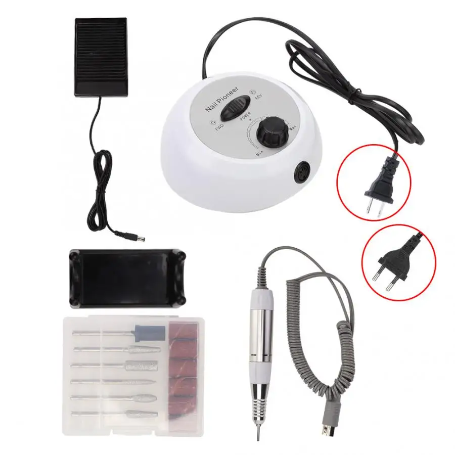 Электрическая машинка для маникюра и педикюра набор инструментов полировки