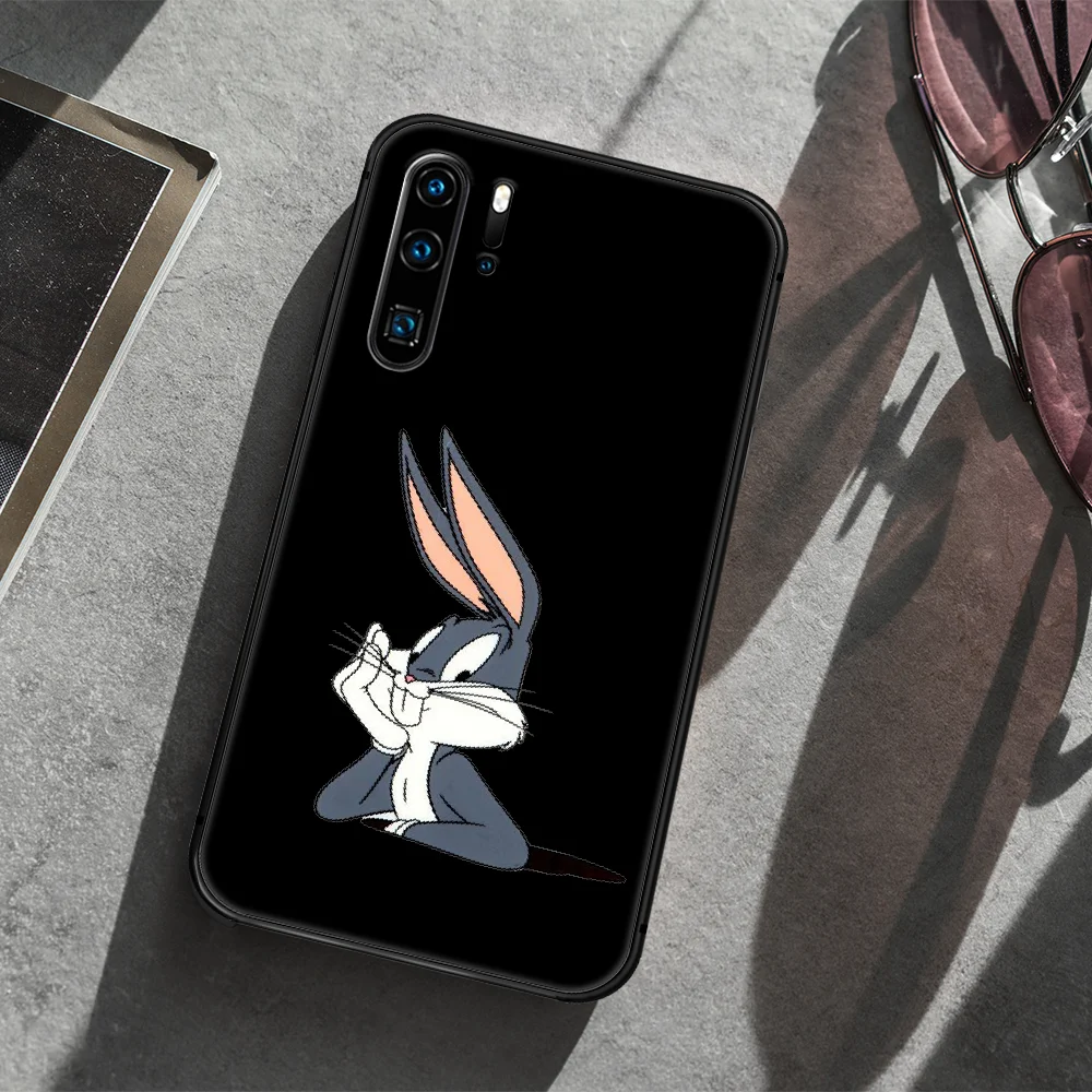 

Cartoon cute Bugs Bunny Phone Case For Huawei P Mate 10 20 30 40 Lite Pro smart Z 2019 nova 5t black Cell Luxury Prime Pretty
