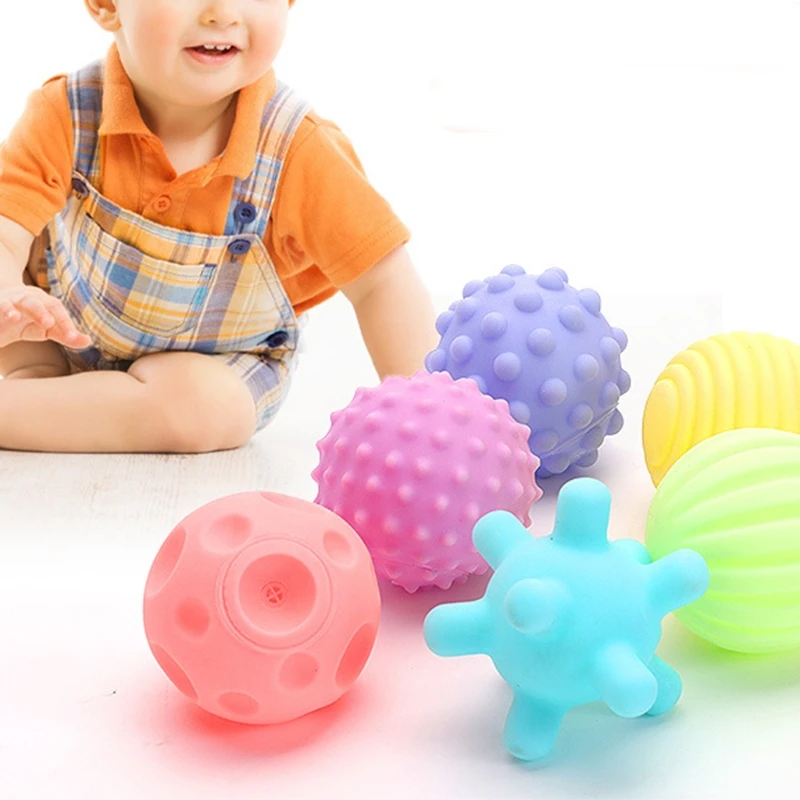 

Textured Multi-ball Suit,Tactile Sensory Ball, Bath Ball Toy, Baby Grip Ball, Sensory Ball, Suitable For Toddlers, Babies,
