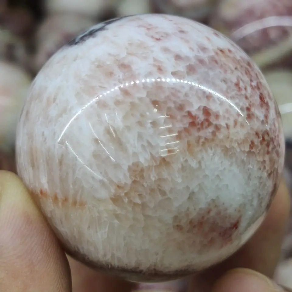 50 мм натуральный триколор бандана Calcite Sphere свинины камень хрустальный шар | Дом и