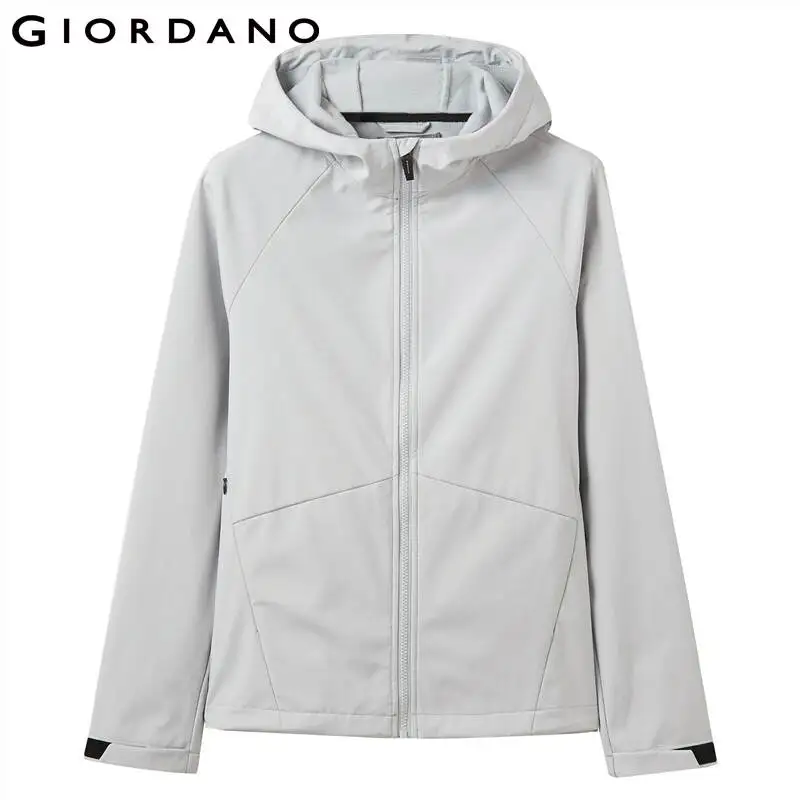 Giordano ветровка с капюшоном и застежкой на молнии имеется несколько цветовых