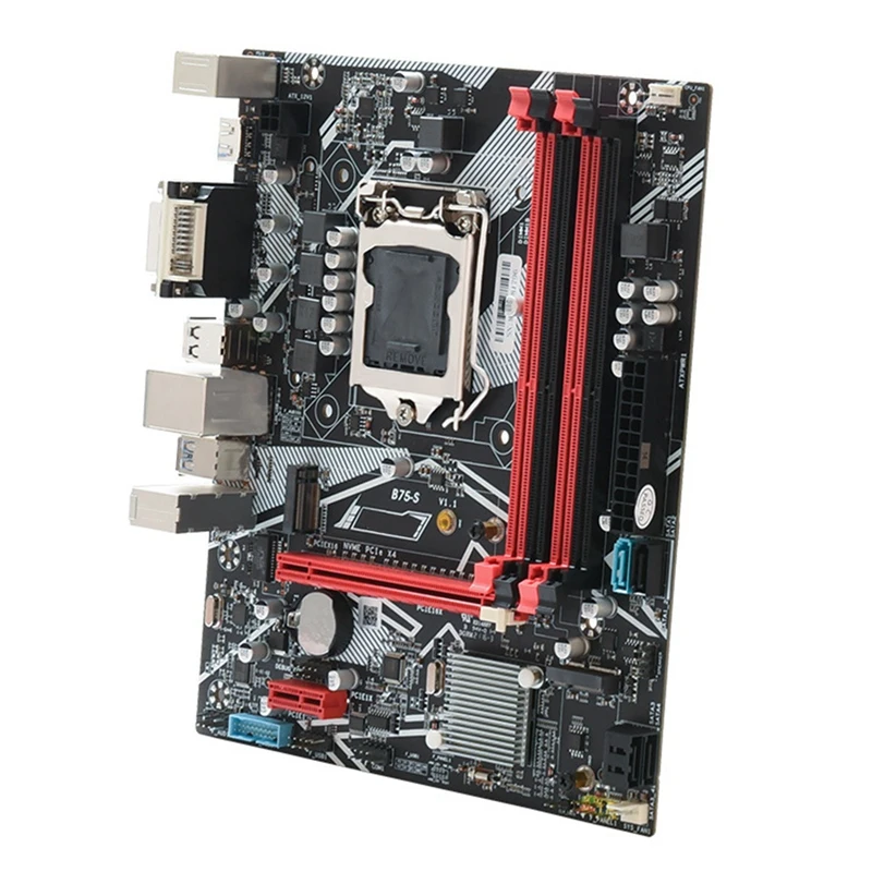 AU42-стандартная материнская плата LGA 1155 Pin ЦП Gigabit сетевая карта с 4 Гб DDR3 1333 МГц ОЗУ