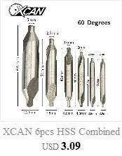 XCAN 1 шт. 45/60 градусов 10/14/18/20/25/30/32/35 мм HSS ласточкин хвост фрезы Straigh Концевая фреза ЧПУ фрезы концевой фрезы