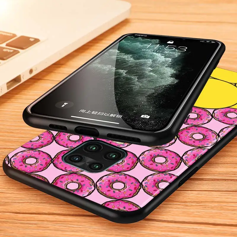 

Cartoon Simpson Family For Xiaomi Redmi Note 9 9S 9Pro Max 8T 8Pro 8 7 6 5 Pro 5A 4X 4 Silicone Black Phone Case
