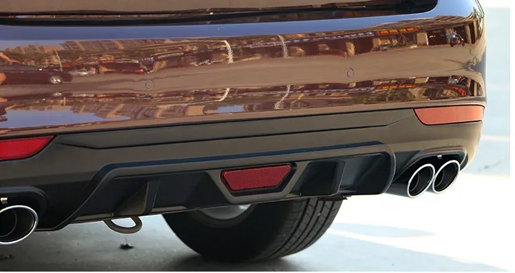 Задний спойлер для Kia forte k3 задний из АБС пластика диффузор заднего бампера After chrome