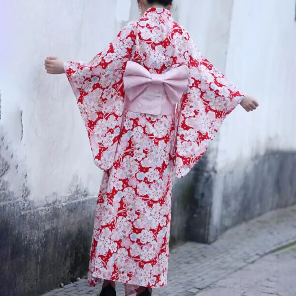 Женское платье в японском стиле новое кимоно хлопковое льняное с рукавами