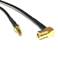 new antenna wire smb female jack right angle switch crc9 male plug rg174 cable 20cm 8inch