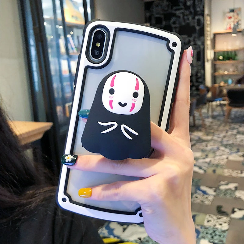 Цвет: желтый Для iphone XS Max X XR Sailor moon sakura melody полное покрытие Броня чехол для iphone 11 pro 8 plus 7 6S противоударный чехол+ подставка - Цвет: Цвет: желтый