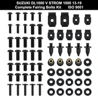 fit for suzuki dl1000 vstorm 1000 2013 2019 motorcycle complete full fairing bolts kit bodywork screw speed nut stainless steel