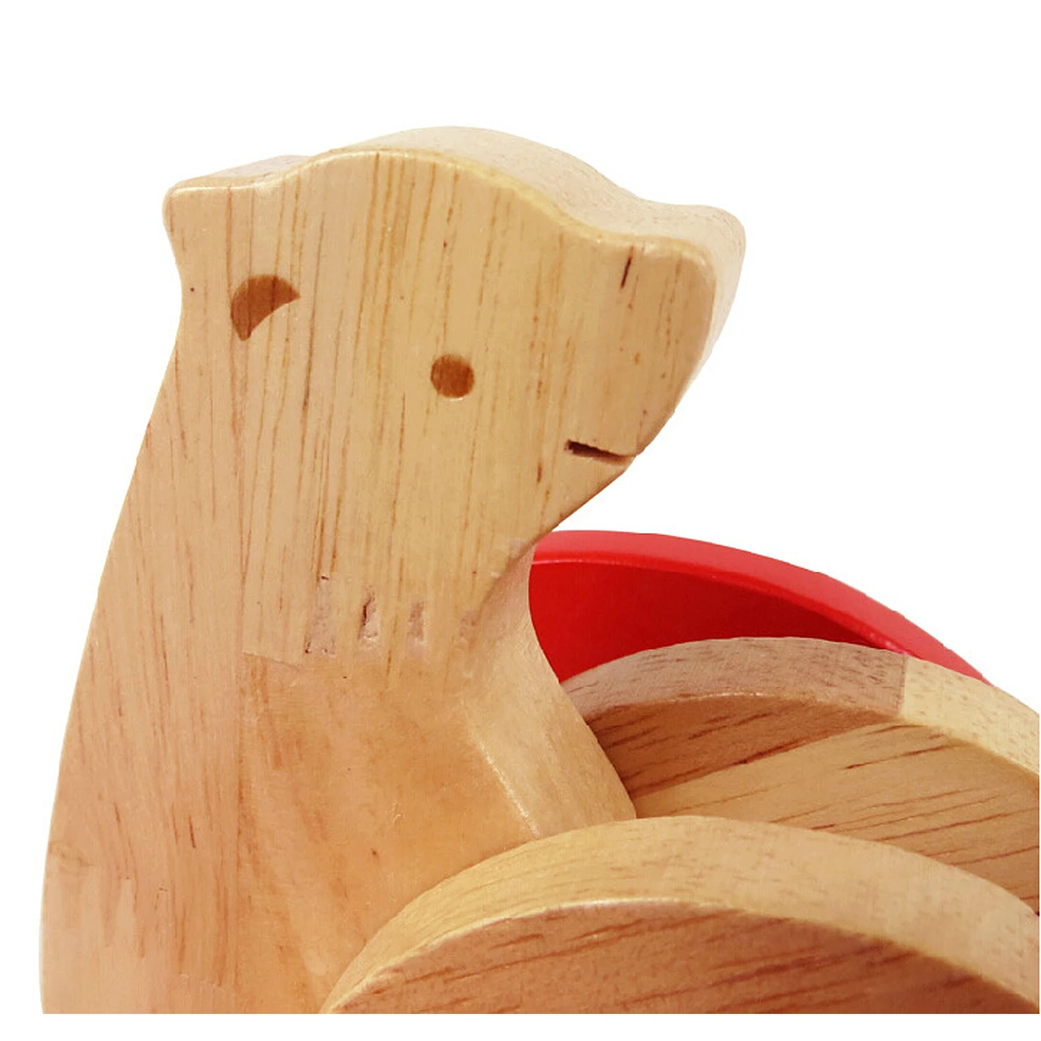 

Baby Child Kid Cute Kawaii Cartoon Animal Wooden Pull Toys Car Truck Cub Bear Beats Drum Music Educational Gifts Pegs Game