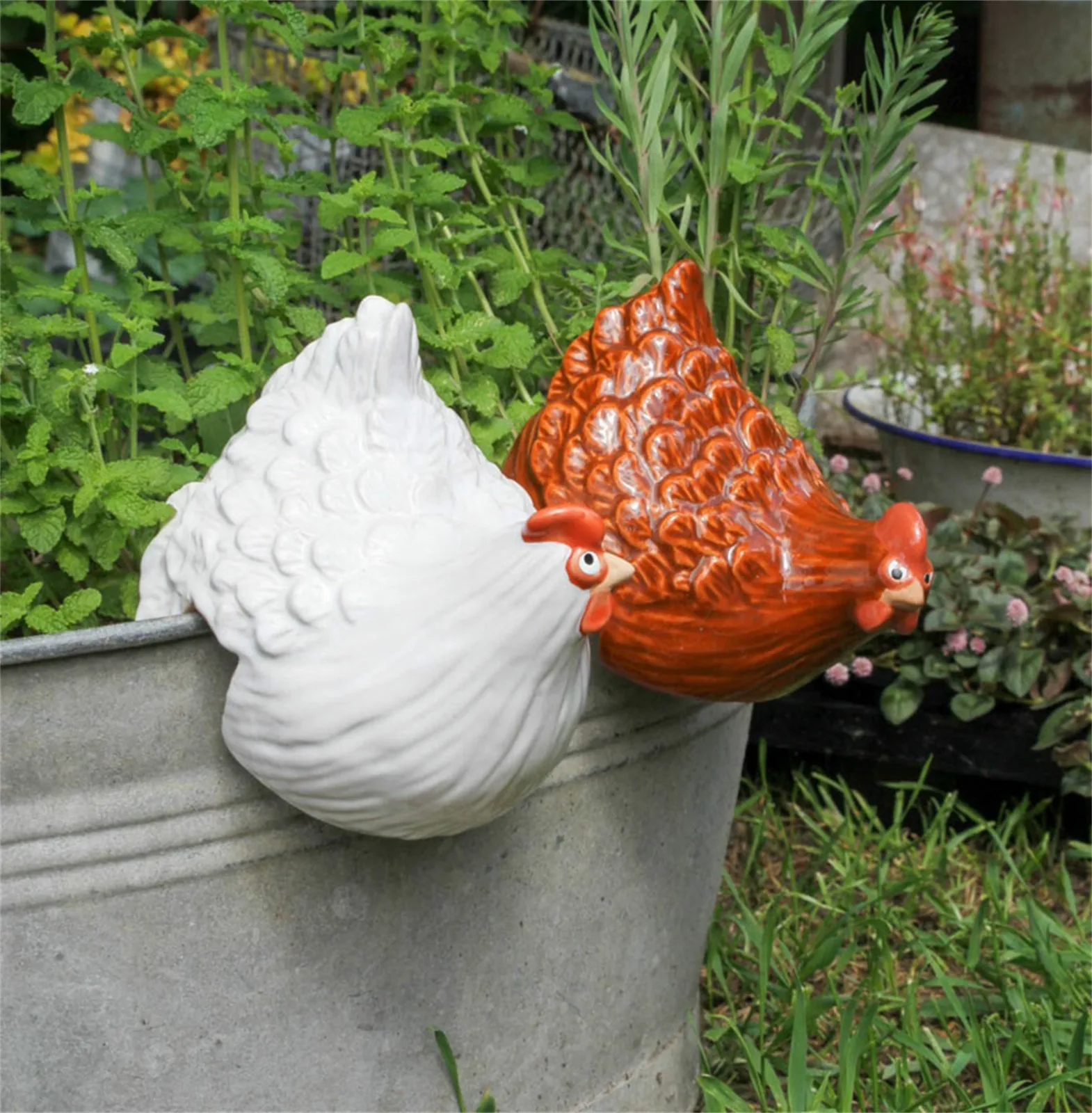 Фигурка курицы Зажимная лестница для полимерные изделия зажимные украшения