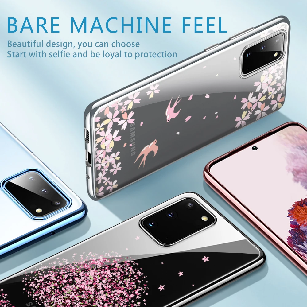 Чехол из мягкого ТПУ для Samsung Galaxy S10 S9 S8 S7 S20 Plus Ultra S10e A50 A51 A71 A70 A20 A10 A40 NOTE 10 Plus|Бамперы|