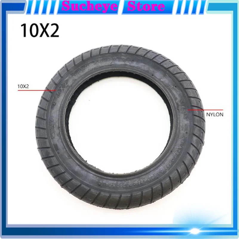 

10 дюймов 10x2 электрический скутер Бутилкаучуковая внутренняя трубка E-Scooter пневматические внутренние колеса для Xiaomi M365 PRO