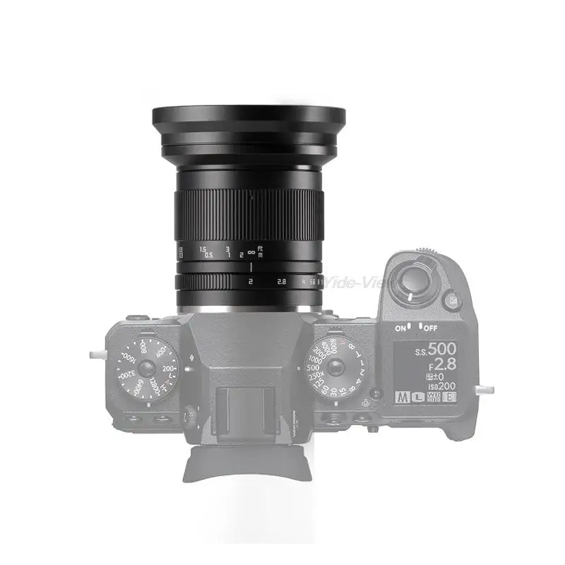 Широкоугольный объектив Zonlai 14 мм F2 ручная фокусировка Prime для Fujifilm X Sony E Canon фото-и
