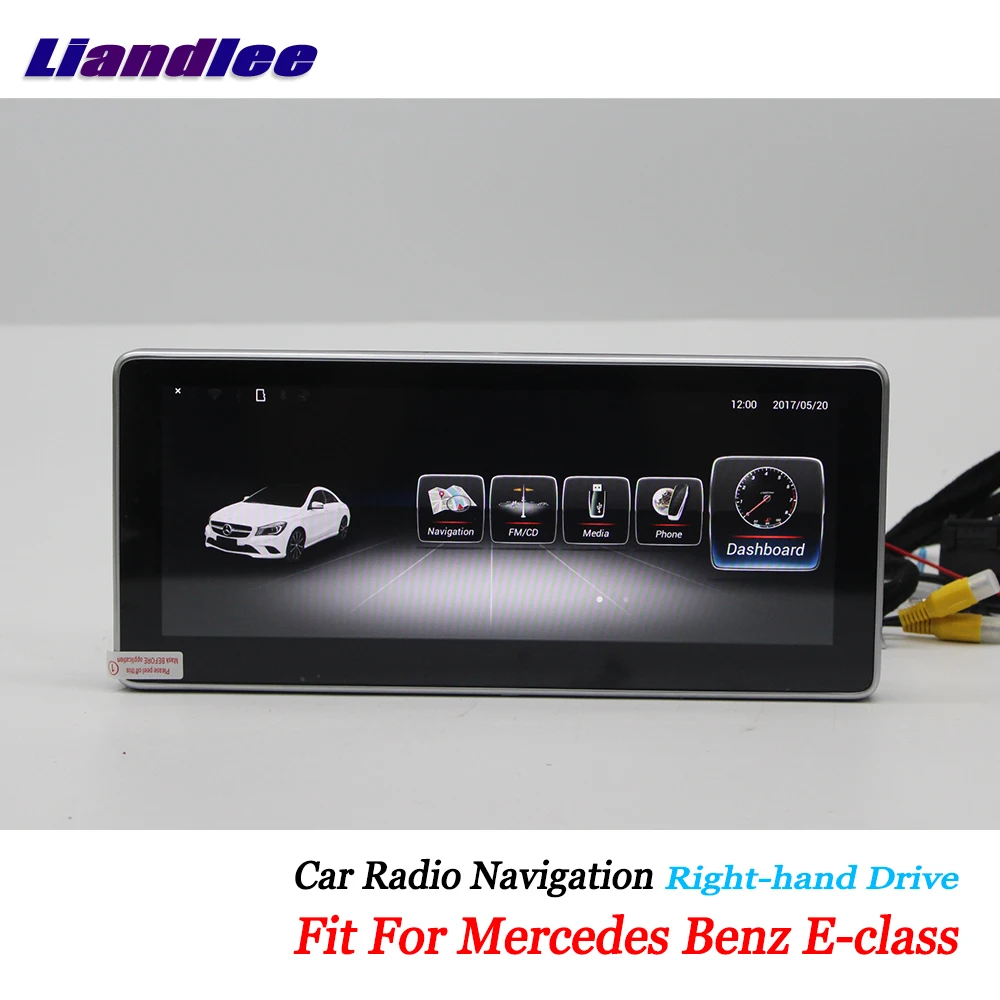 Автомобильный мультимедийный плеер Liandlee Android для Mercedes Benz E Class W212 C207 2010 ~ 2017 радио CD
