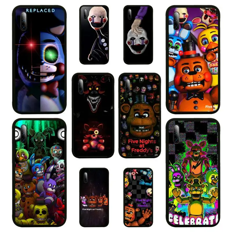 

TOPLBPCS Fnaf Animatronics Phone Case For Huawei P10 20 30 40 lit 2017 pro SMART 2019 nax fundas cover