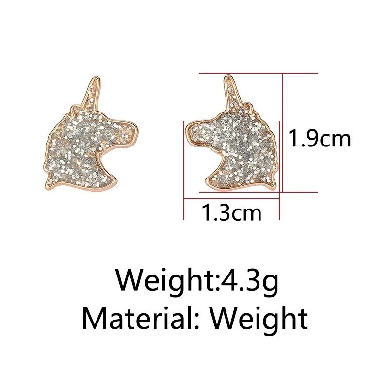 Уникальные очаровательные ювелирные изделия милые животные маленькие серьги