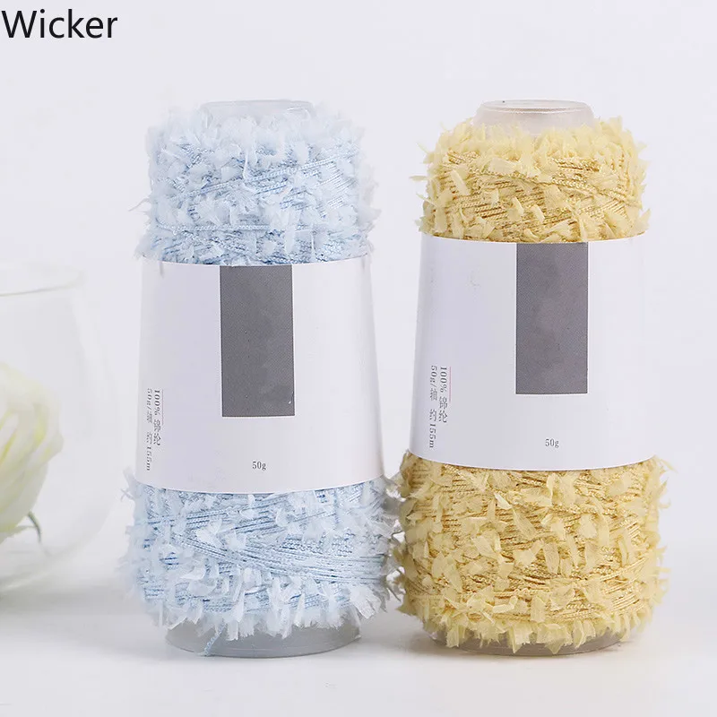 Новинка 100% нейлоновая пряжа с перьями для ресниц 8 цветов на выбор ручного