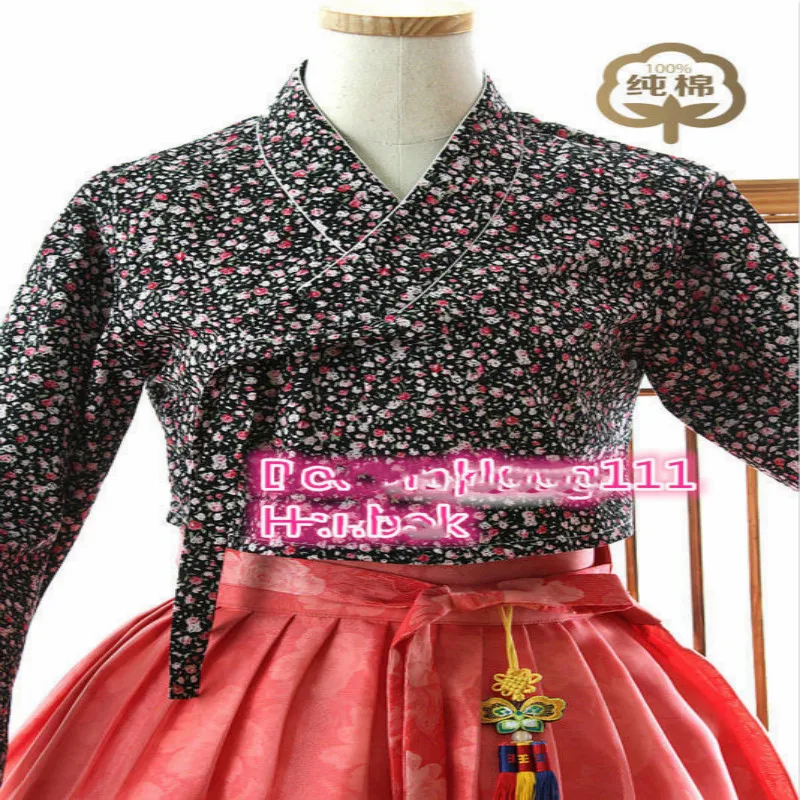 Женский корейский ханбок юбка современный fusion традиционное платье