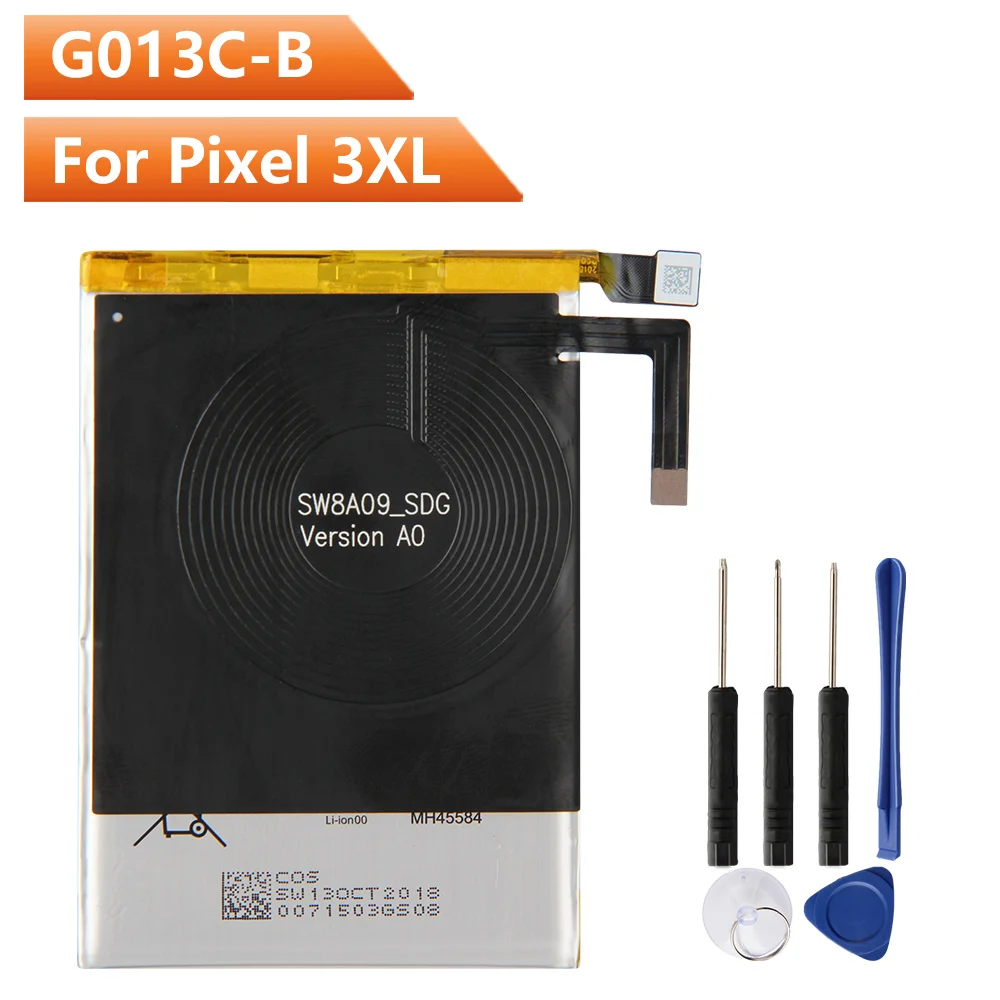 Сменный аккумулятор G013C-B для Google Pixel 3XL оригинальный 3430 мАч G013A-B 3 Pixel3 2915 | Мобильные