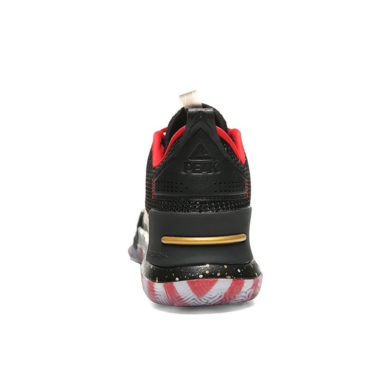 PEAK Professional Mens Basketball Shoes Outdoor Sneakers Men Wear Resistant Light Cushioning Breathable Sport Shoes Male