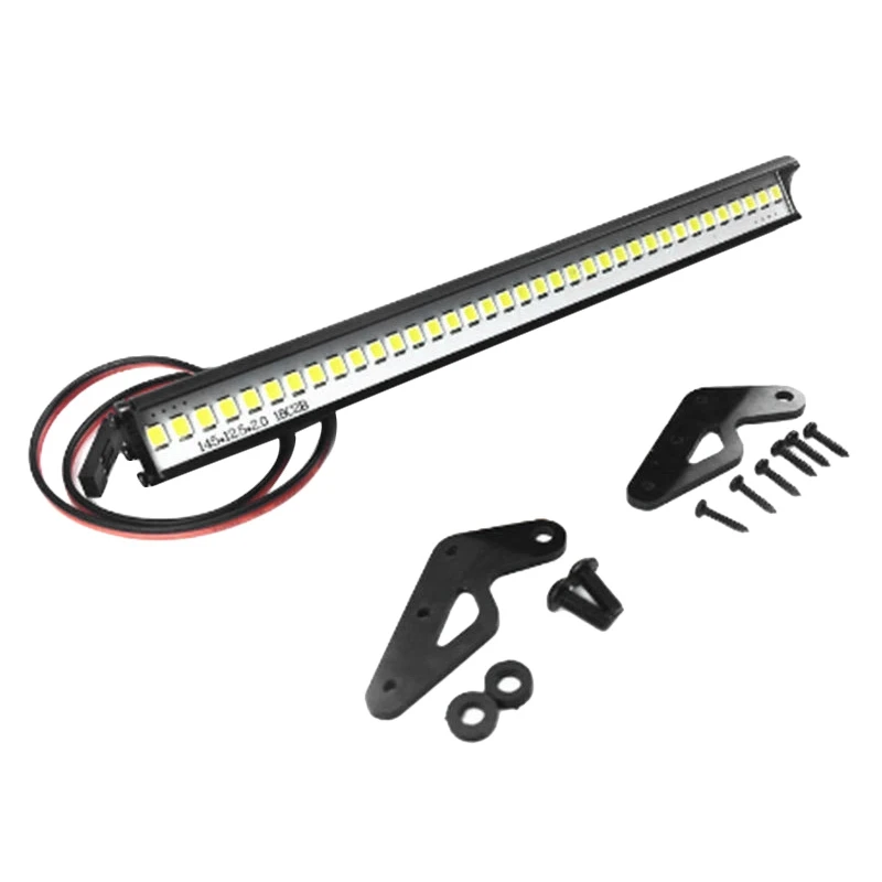 

RC Car LED Light RC Car Universal 146mm 36 LED Roof Light for RC Rock Crawler Truck Body Shell Lights Climbing Car