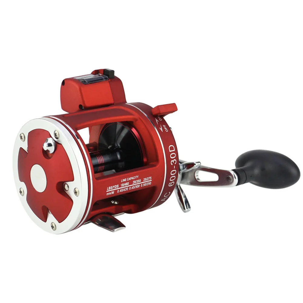 

Line Counter Trolling Spinning Reel 12BB 5.2:1 High-Speed Gear Ratio Smooth Long Casting Powerful Fishing Reel