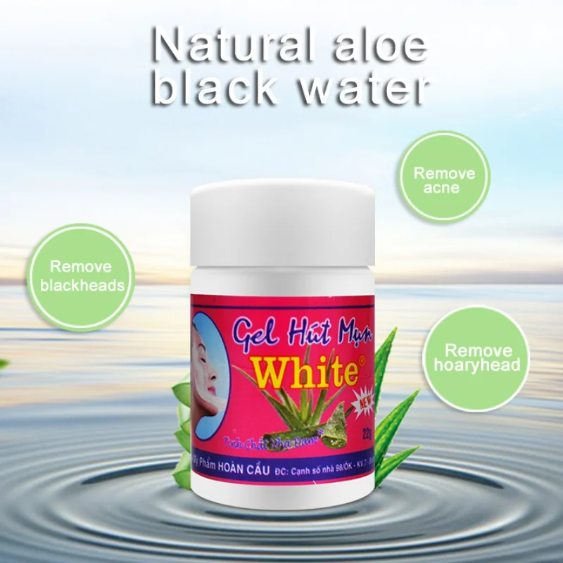 Алоэ вера гель Очищающее Средство полоски для носа удаления угрей усадка