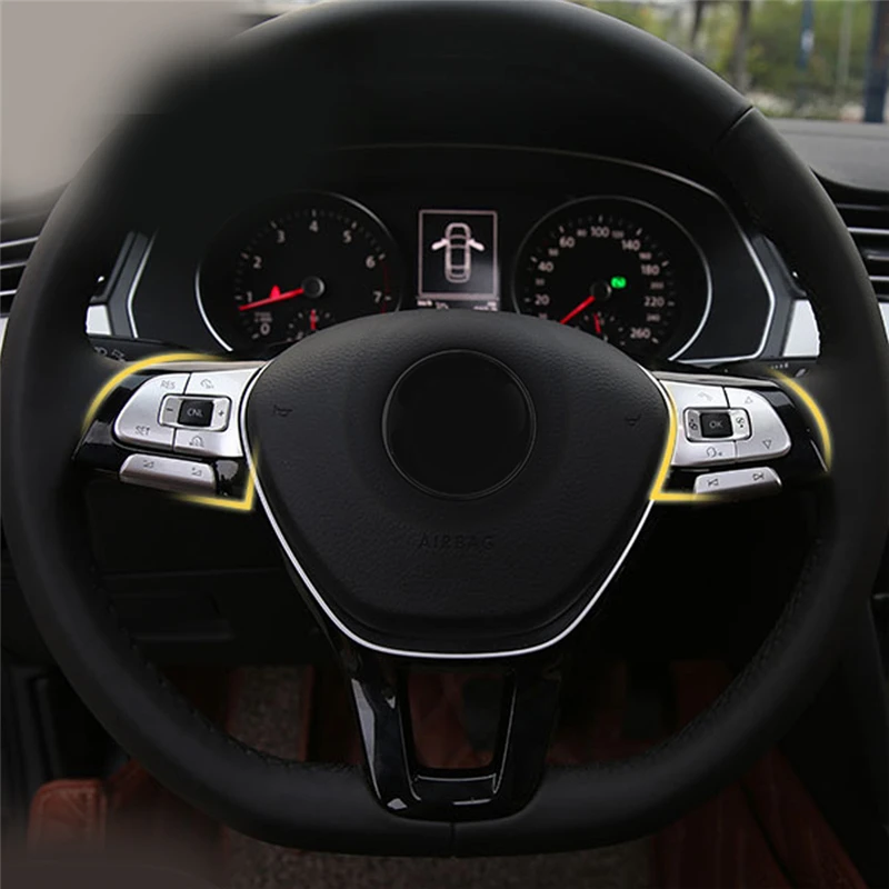 Автомобильная наклейка на руль хромированная крышка для VW Volkswagen Passat B8 2017-2019 |