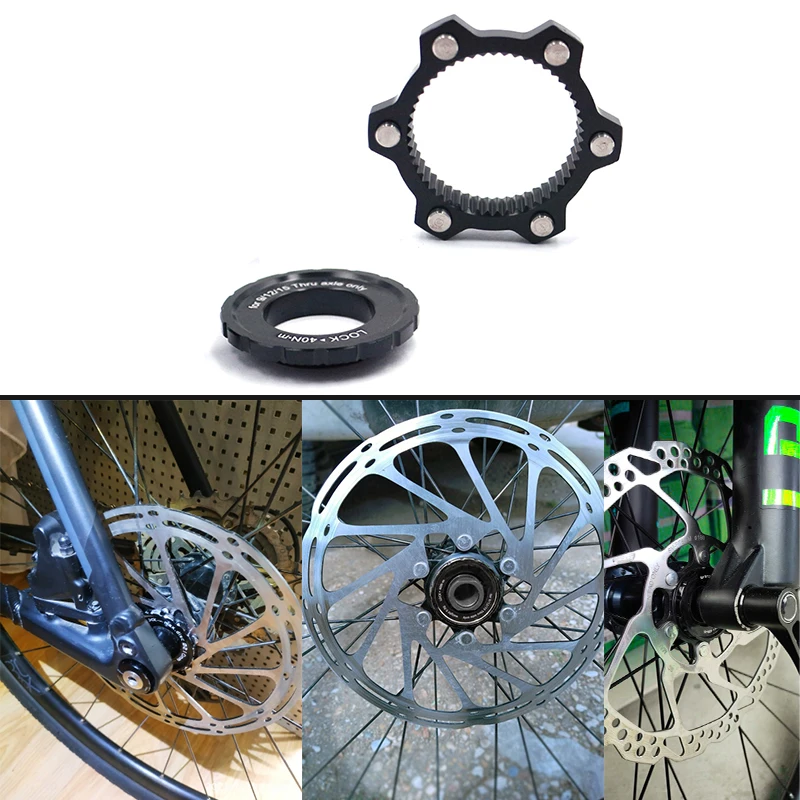 Адаптер центрального замка горного велосипеда Teyssor для 6 болтов винтового