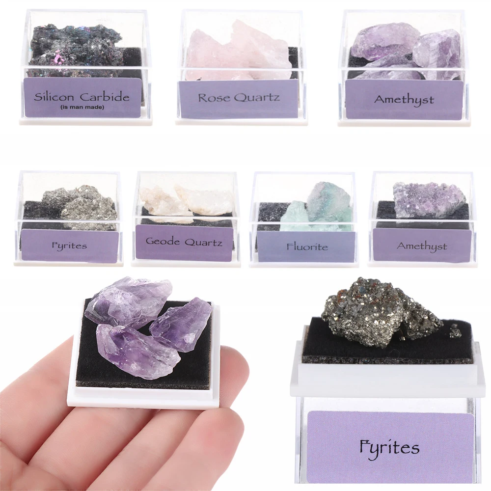 Натуральный твердый кварцевый кристалл необработанный драгоценный камень 1