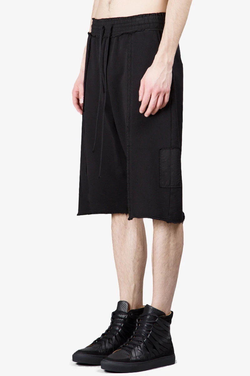 

Summer High Quality New Irregular Raw Five-pants Male Retro Loose Wide-leg Pants Tide Hip-hop Fashion Puls Size Shorts 27-44