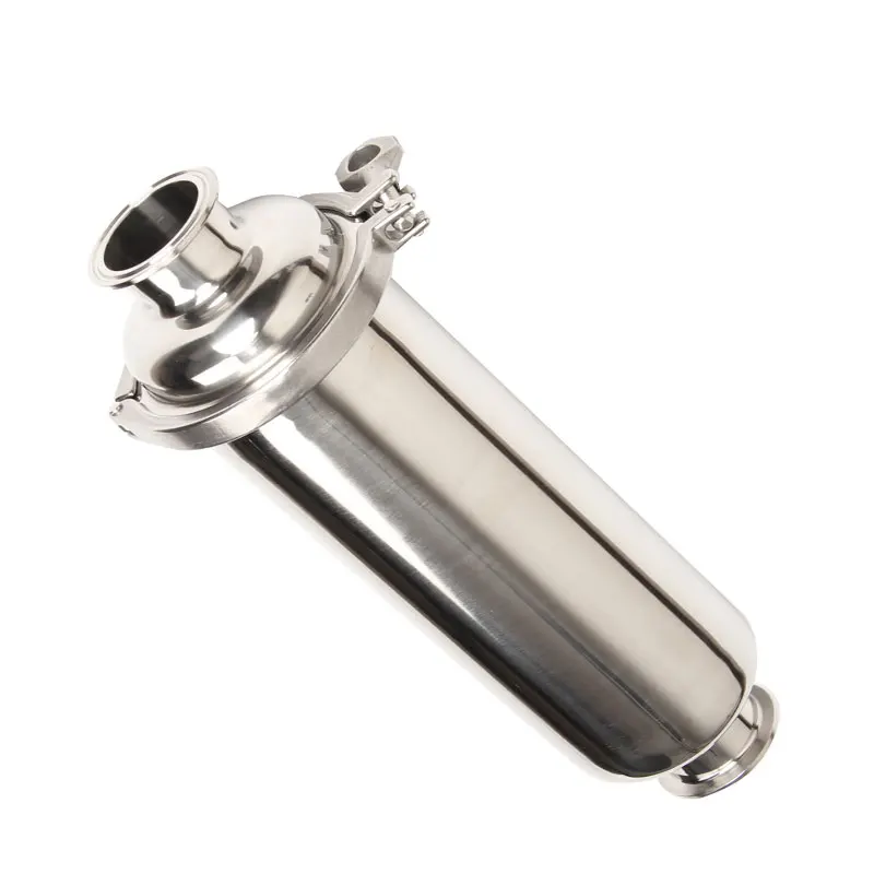 Санитарный встроенный фильтр подходит для труб 19/25/32/38 тройной зажим с сеткой 100