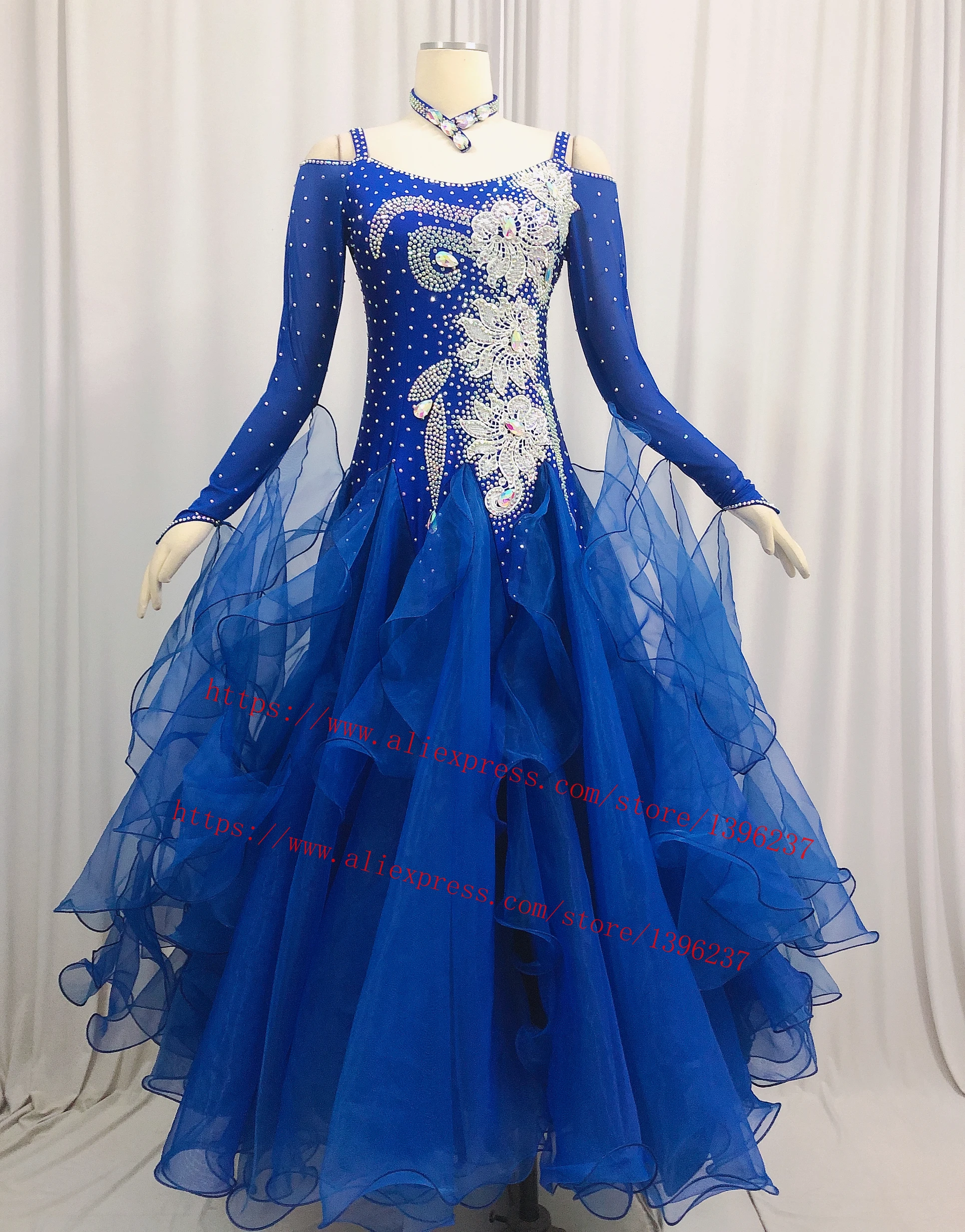 Женское платье для бальных танцев дизайнерское высококачественное Королевского