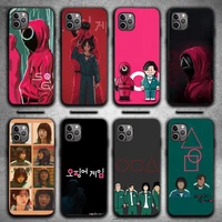 hoyeon jung 067 squid game phone case for iphone 13 11 12 pro x xs xr samsung a s 10 20 30 51 plus pro max mobile bags shell