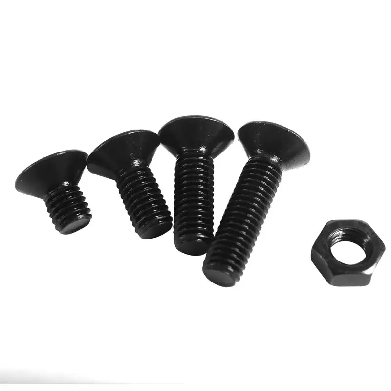 460Pcs M3 M4 M5 Alloy Steel Countersunk Flat Head Hex Socket Cap Screws Nuts Set Assortment Kit Precise Metric Bolts | Обустройство