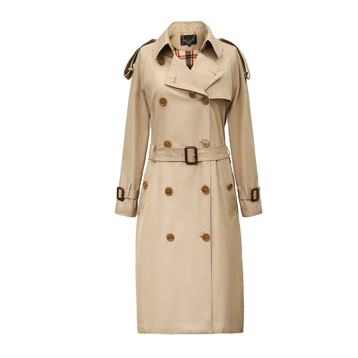 

New High Fashion Women's Waterproof Cotton Long Double-breasted The Westminster Heritage Trench Coat