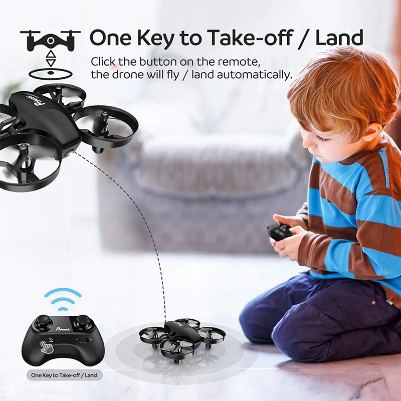Potensic A20 мини-Дрон 2 4G 4CH 6-осевой Скорость 3D флип Безголовый режим RC дроны игрушка