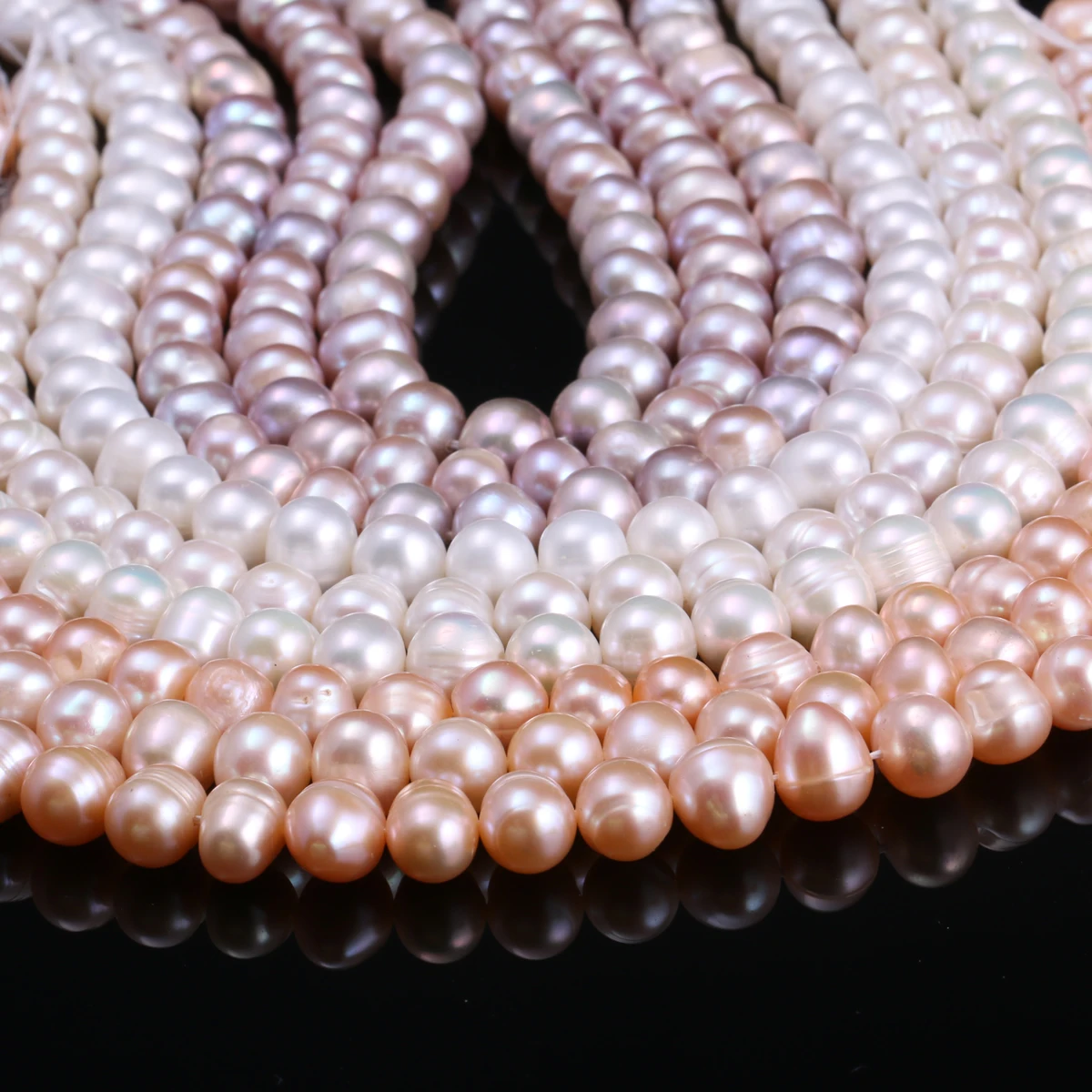 

Бусины Из Натурального пресноводного жемчуга, 2020, в форме картофеля, для изготовления ювелирных изделий, подарочные аксессуары, размер 8-9 мм...