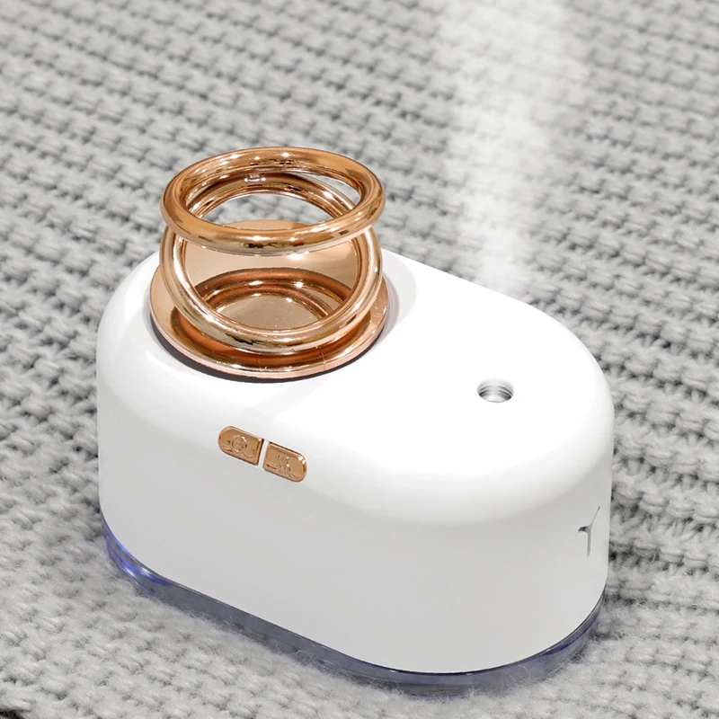 

Suspended Double Ring USB Humidifier Home Colorful Night Light Small Aroma Diffuser Office Essential Oil Atomizer