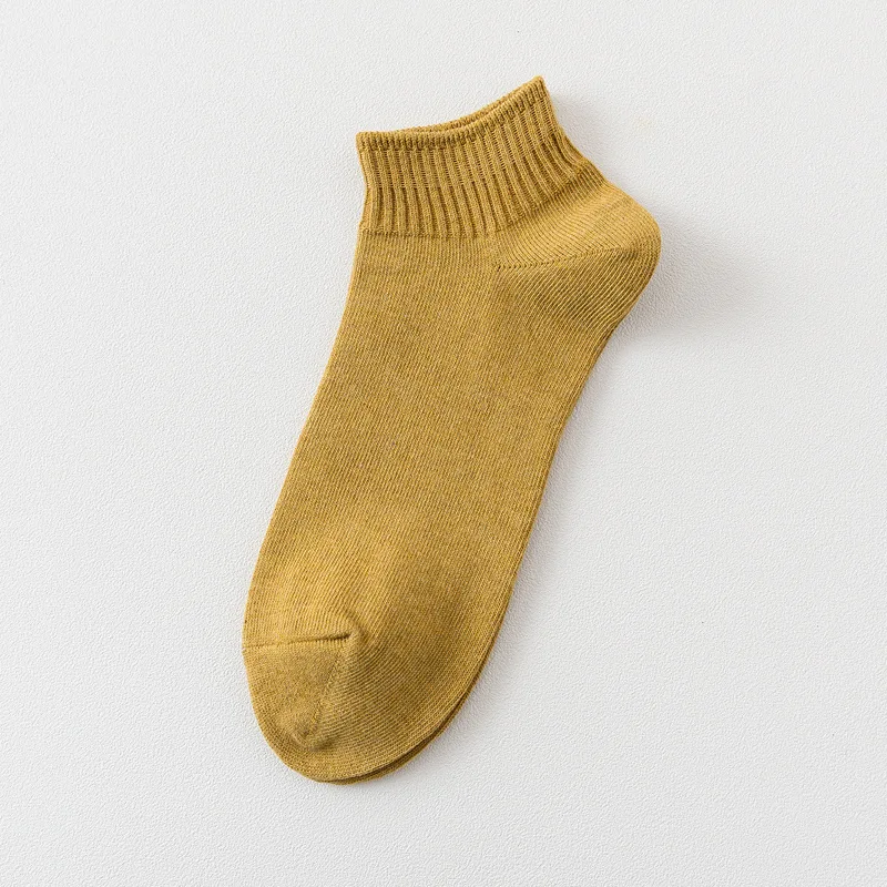 Новые Простые Модные мужские носки башмачки популярные буквы спортивные