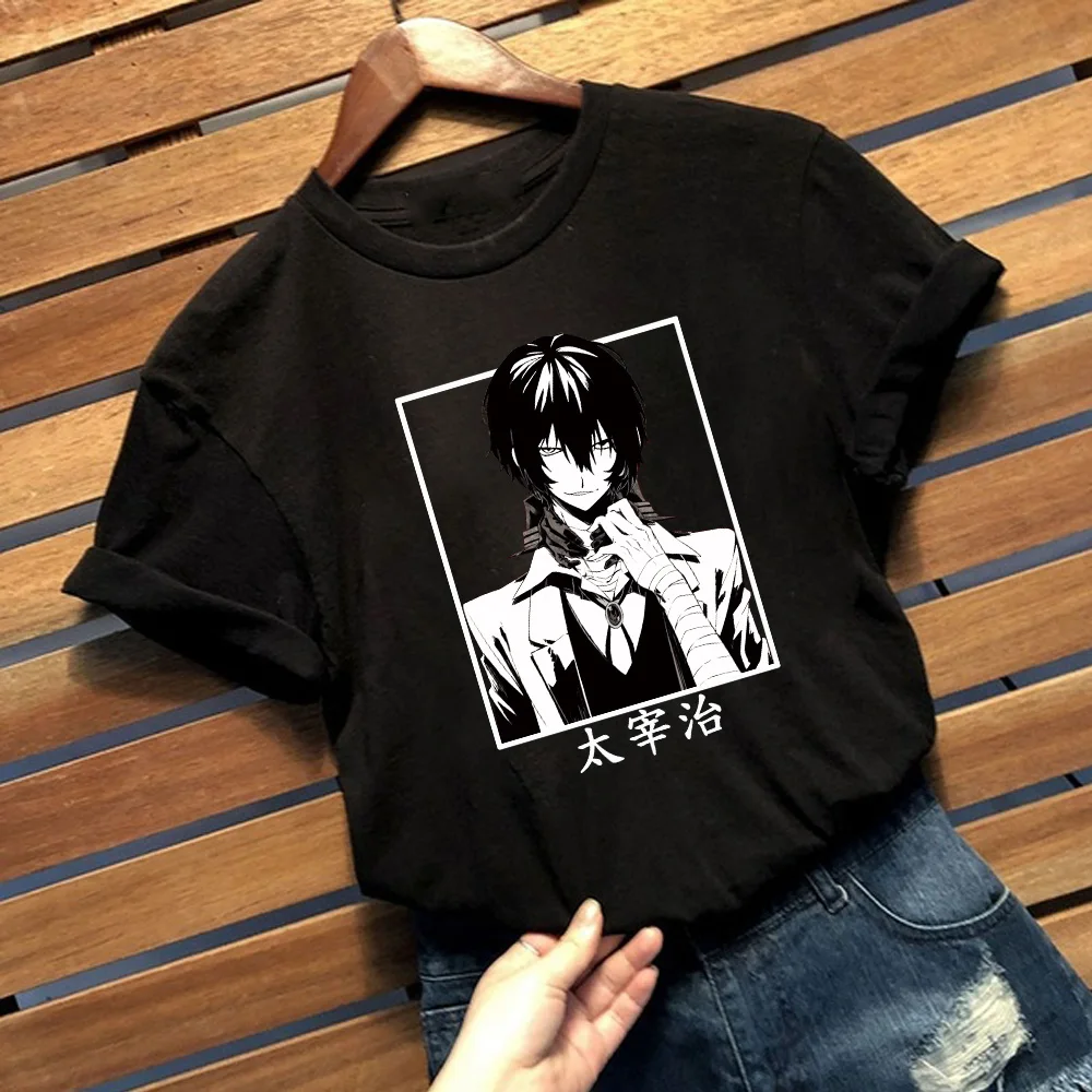 

Woman T-shirt Anime Bungo Stray Dogs Fashion Short Sleeve Round Neck