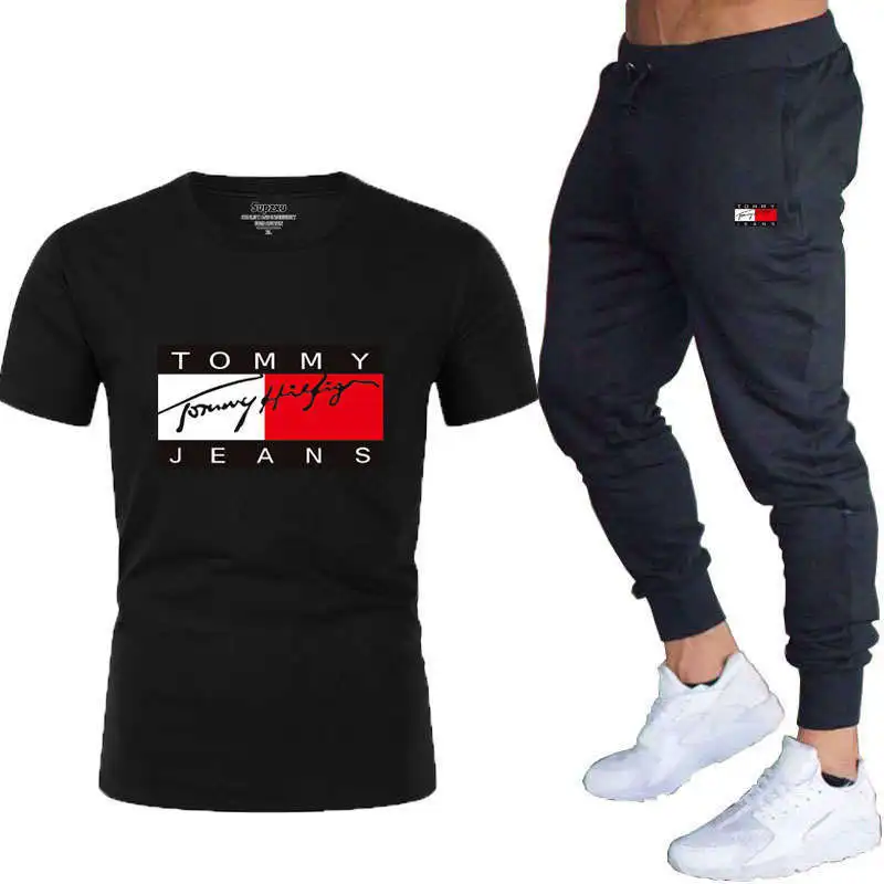 

Men's casual sports jumpsuit short-sleeved POLO shirt T-shirt breathable two-piece fitness shorts running summer summer