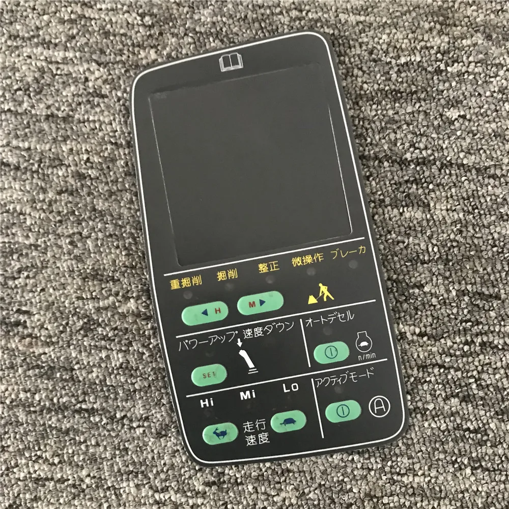 

7834-76-3001/7834-72-4002 экскаватор Komatsu PC200-6/6D102 наклейка для монитора экскаватора дисплей Guage 3M клей