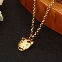 retro mask simple charm creative chain necklace animal cartoon necklace lady pendant fashion jewelry accessories