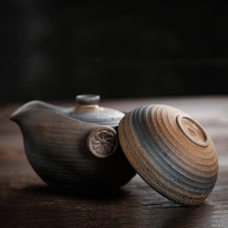 LUWU винтажные керамические чайники чайные наборы портативный дорожный чайный