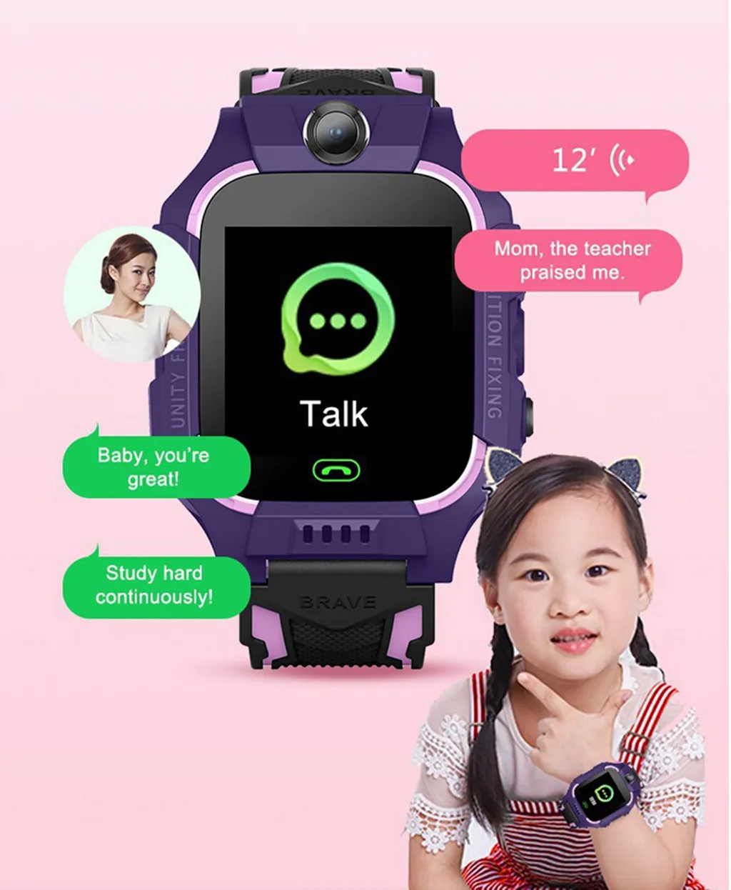 Q19 Детские Смарт часы LBS позиционирование Lacation SOS Kamera Telefon для детей|Смарт-часы| |