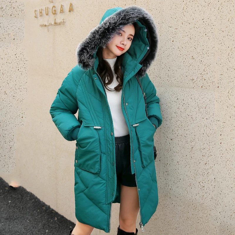 

Korean Style Winter Jacket Women new arrival Hooded Cotton Padded Female Winter Coat Outwear 2020 New Warm Coat Women Jacket