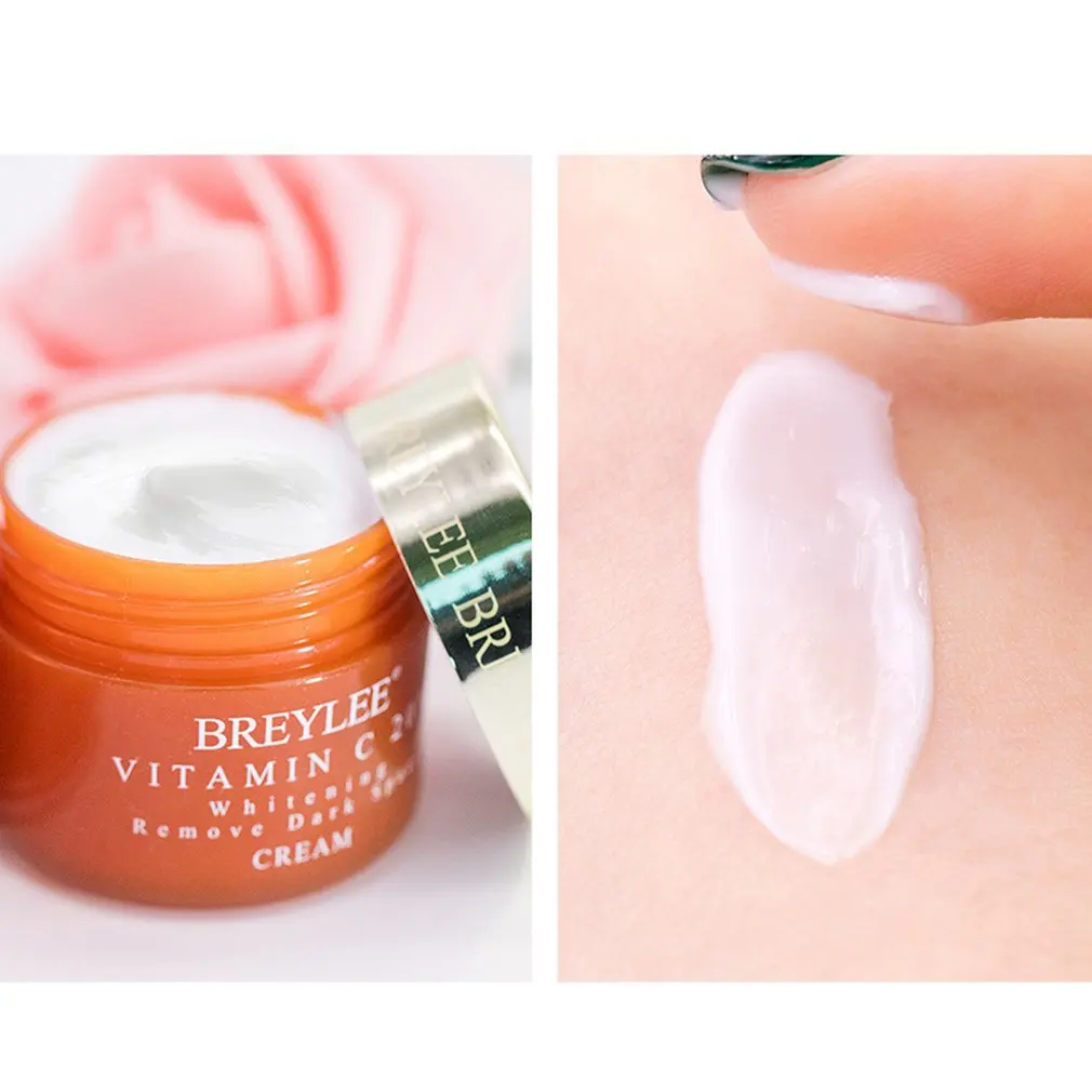 Витамин C уход за кожей лица крем Сыворотки ВК выцветает веснушки для удаления